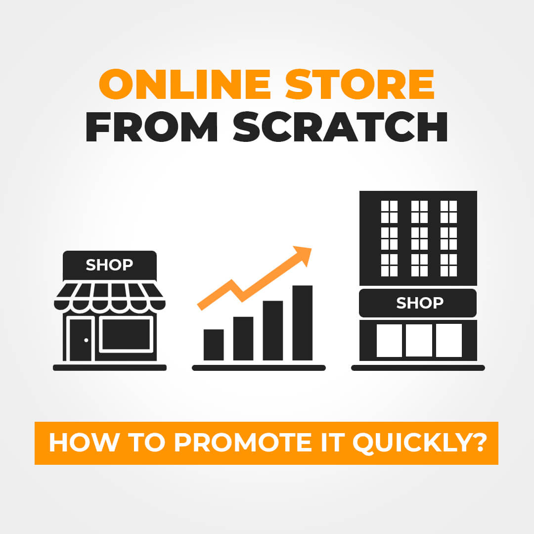 Creating an online store from scratch and promoting it