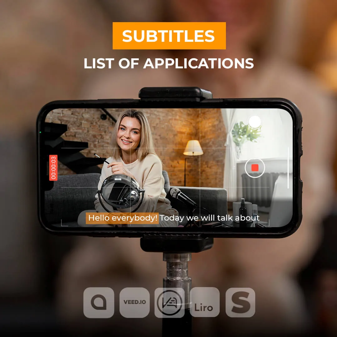 Automatic captions on video