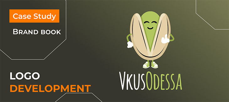 Developing a logo for VkusOdessa online store