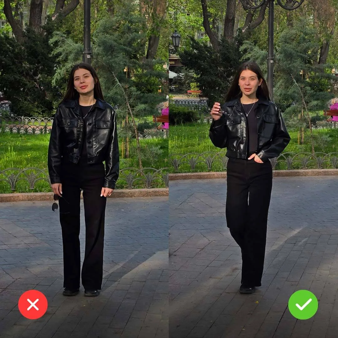 Случайный кадр - красивая идея для фотосессии Случайный кадр