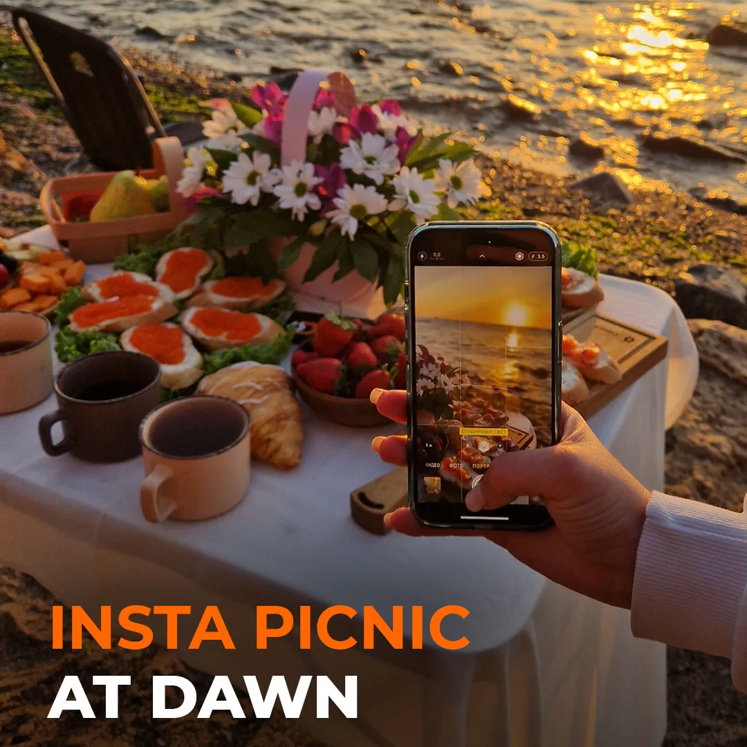 INSTA picnic at dawn