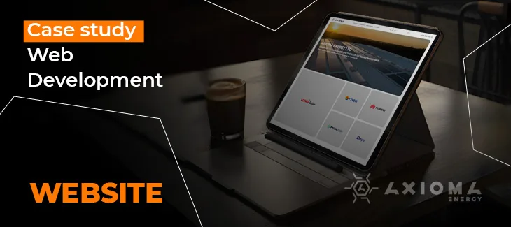 The case of developing a landing page for AXIOMA ENERGY LTD