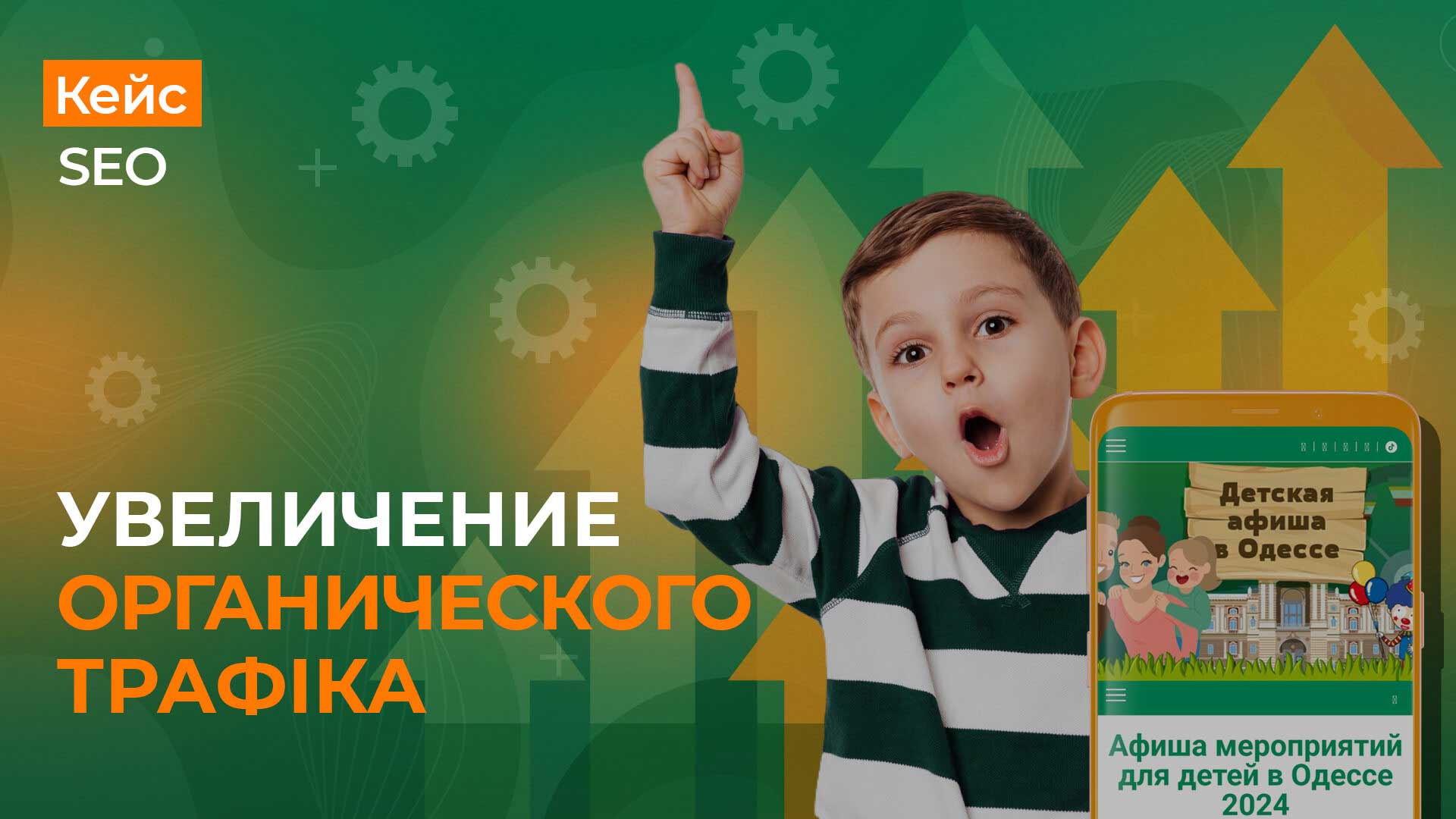 Увеличение трафика для сайта «Детская афиша»