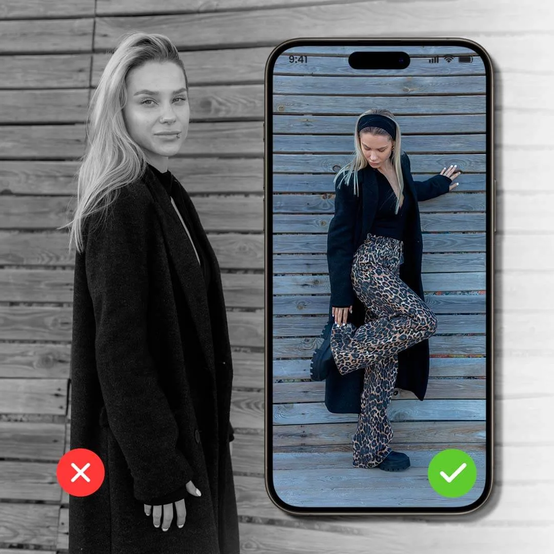 Сучасні пози для фотосесії