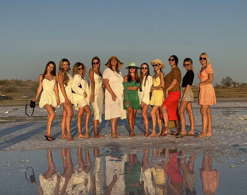 Закат на Куяльницком лимане