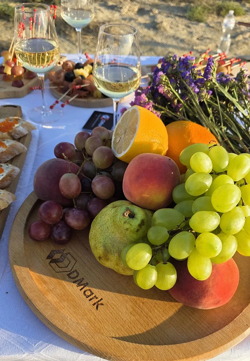 Закат на Куяльницком лимане