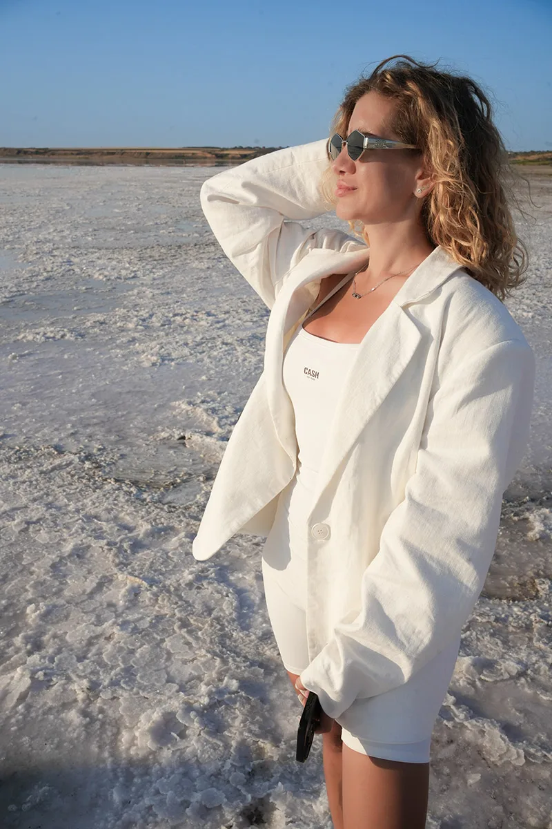 Закат на Куяльницком лимане