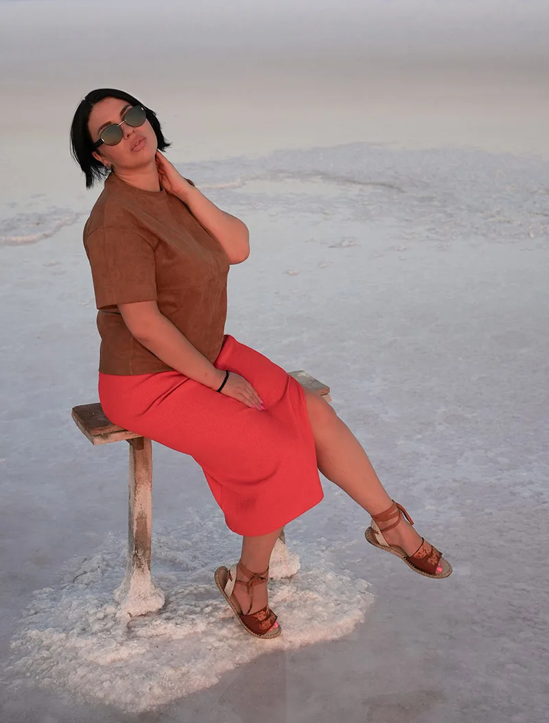 Закат на Куяльницком лимане